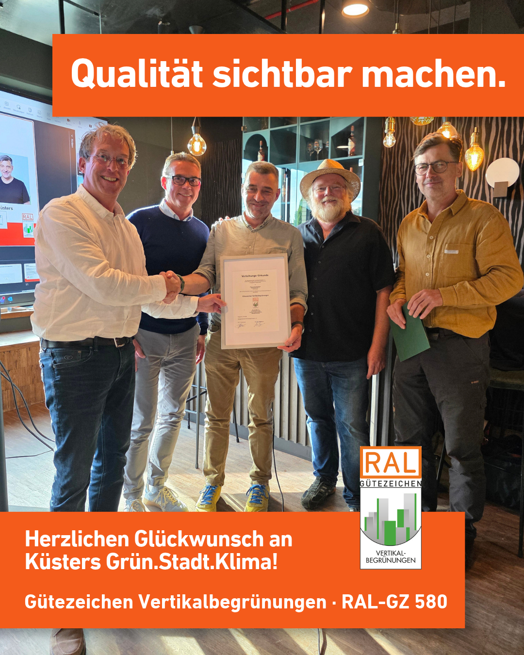 LinkedIn Gütezeichen Küsters Hamburg 2026